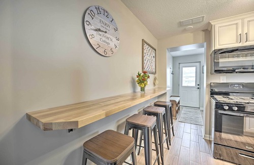 Syracuse Cottage | Waterfront Syracuse Home w/Patio & Fire Pit!