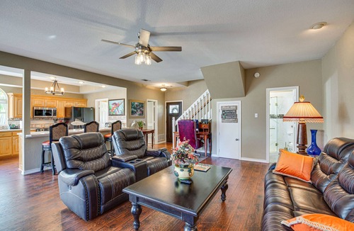 Leisure Land House | Waterfront Texas Escape w/ Luxury Hot Tub!
