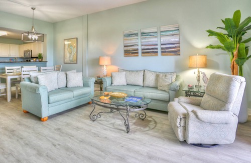 Madeira Beach Condo | Waterfront Top Unit w/Marina. Across from the Beach. Spacious w/2 Private Balconies, Pool & Hot Tub
