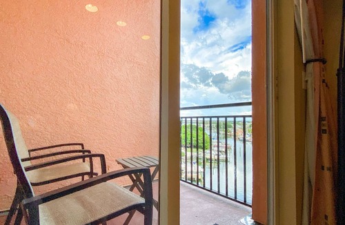 Madeira Beach Condo | Waterfront Top Unit w/Marina. Across from the Beach. Spacious w/2 Private Balconies, Pool & Hot Tub