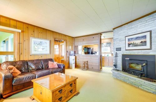 Central Lake House | Waterfront Torch Lake Cottage w/Dock & Fire Pit!