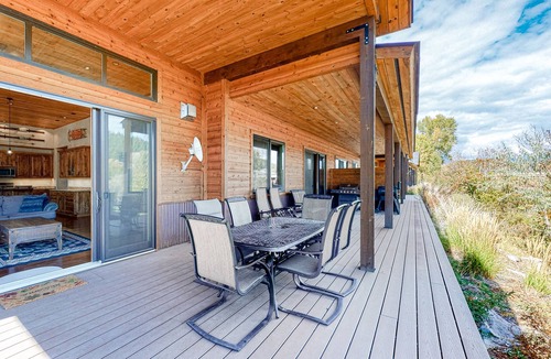 Pagosa Springs House | waterfront townhome w/river & mountain views, near Wolf Creek and hot Springs