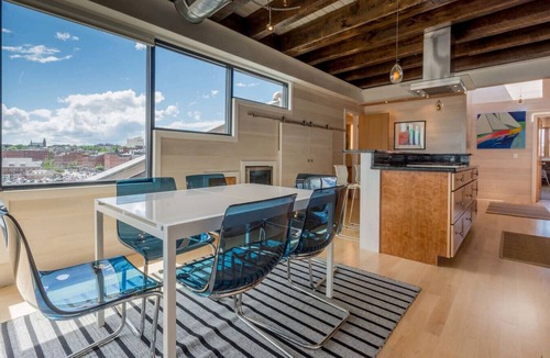 Downtown Portland Condo | Waterfront Two Master Suite Penthouse with Rooftop