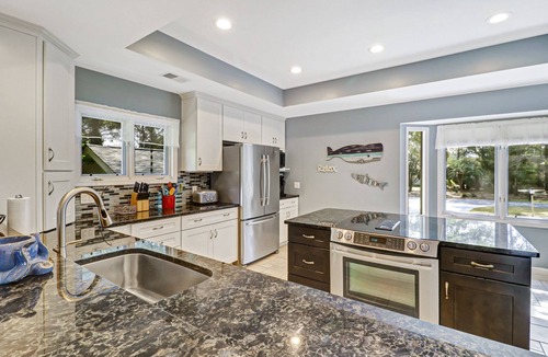 Palmetto Dunes House | Waterfront View Perfect for Fun Loving Families!