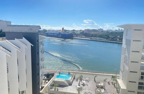 Santo Domingo Apartment | Waterfront View apartment at Riviera Colonial