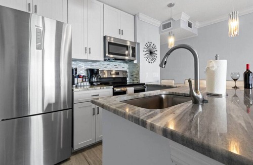 Rocky Point Apartment | Waterfront view, Heated Pool, Private Balcony