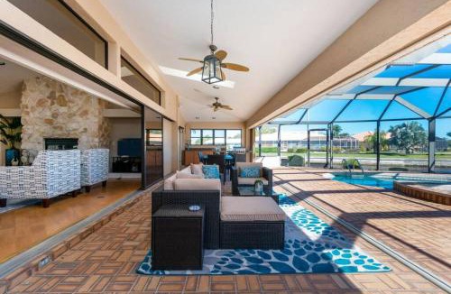Punta Gorda House | Waterfront Villa with Heated Pool & Spa