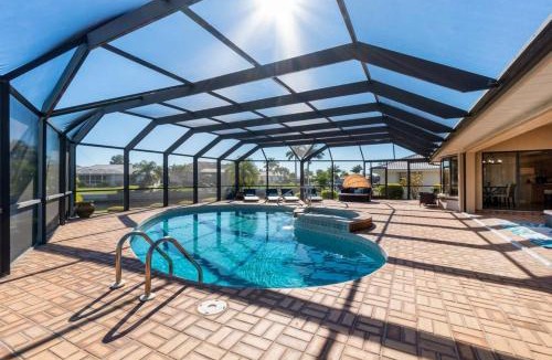 Punta Gorda House | Waterfront Villa with Heated Pool & Spa