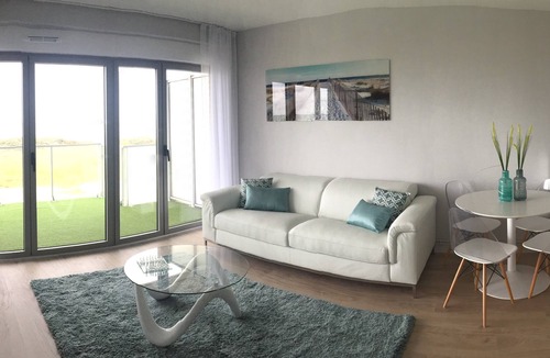 Berck-sur-Mer Apartment | Waterfront waterfront 5m from the beach with wifi