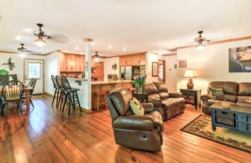 LaGrange House | Waterfront West Point Lake Cabin with Private Dock!