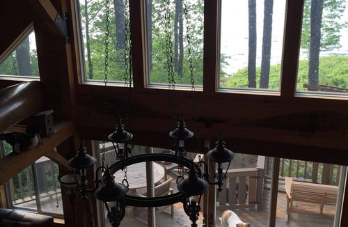 Fryeburg House | Waterfront White Mountain View Paradise