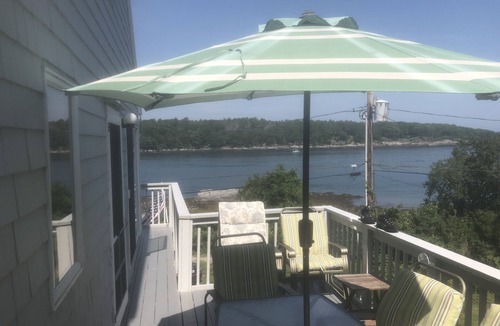 Peaks Island House | Waterfront with private beach.