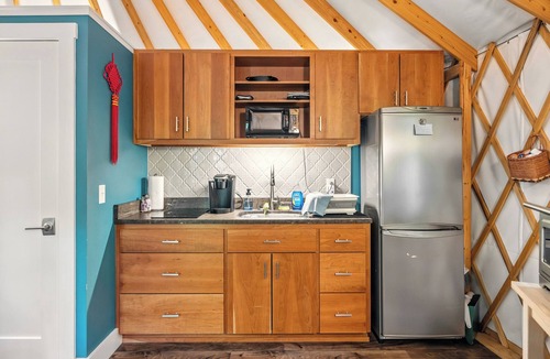 Rawley Springs Cabin | Waterfront Yurt at Rawley Retreats