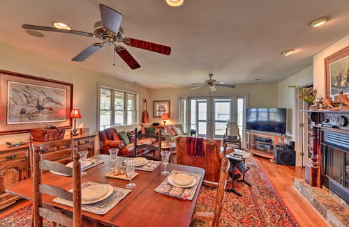 Belhaven House | Waterside Belhaven House & Cottage w/Porch & Dock
