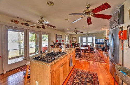 Belhaven House | Waterside Belhaven House & Cottage w/Porch & Dock