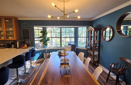 Wright House | Waterside- Spacious home, Dock, Bunks -Sleeps 13