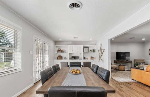 College Station House | Welcome to Aggieland - Light-Filled Moody Mid Mod!