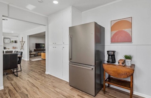 College Station House | Welcome to Aggieland - Light-Filled Moody Mid Mod!