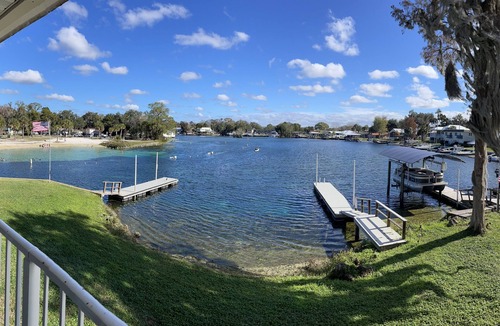 Springs at Kings Bay Condo | Welcome to Crystal River! Can’t beat the view