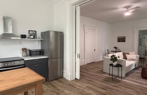 Lawrenceburg Apartment | Welcome to East High - A Charmingly Modern Stay in Lawrenceburg