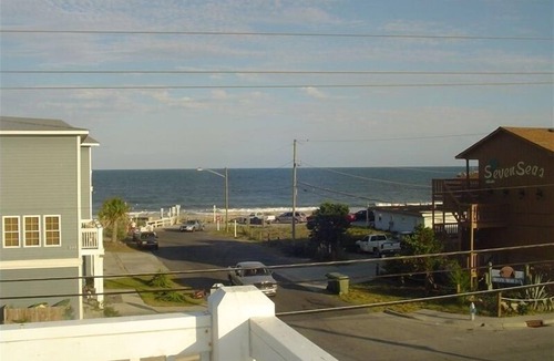 Kure Beach House | Welcome to “Happy Ours” with Ocean Views & just 120 steps to the Beach!