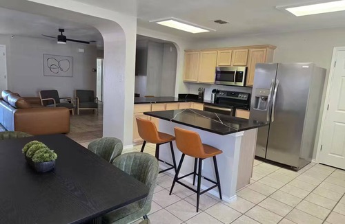 Odessa House | Welcome to Landman's Escape, a modern haven where comfort meets style.