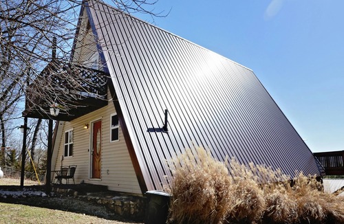 Cabool House | Welcome to the Ozarks Hillside Lookout A-Frame Cabin