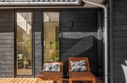 Ørsted House | Welcome to this modern, bright vacation home with sauna and Finnish wooden bath close to the wonderf