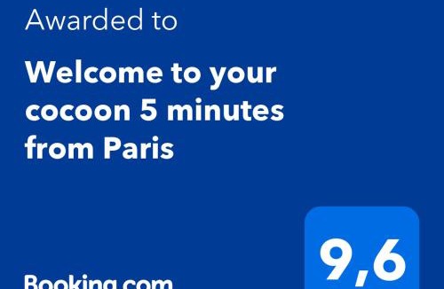 Arcueil Apartment | Welcome to your cocoon 5 minutes from Paris