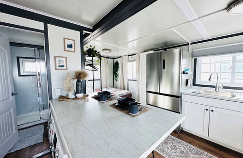 Pecos Apartment | Welcoming, Friendly Studio BoxHouse in Pecos: Queen bed with Full bed
