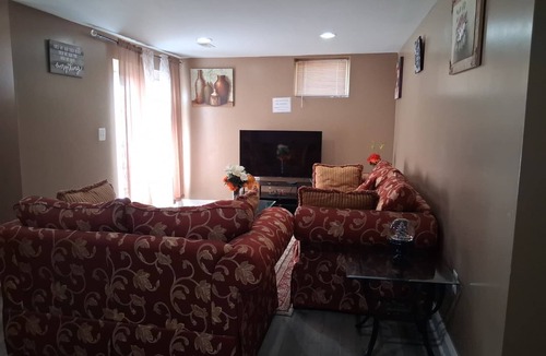 West Fairfax Apartment | Well-appointed basement in downtown Culpeper.