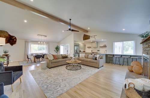 Tulsa House | Well-Appointed Tulsa Home w/Fire Pit & Patio!
