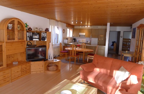 Ruedisbach Apartment | Well-kept apartment in the Swiss mountains (whether Interlaken)