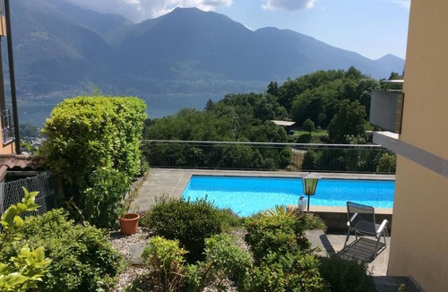 Tenero-Contra House | Well kept family-friendly holiday home with beautiful views and private pool