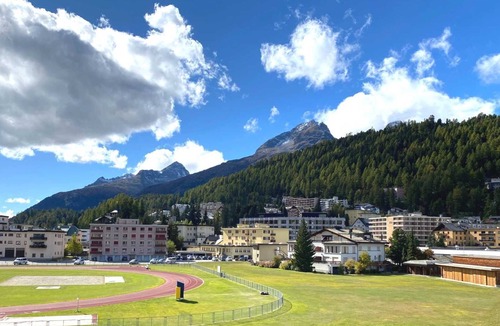 Sankt Moritz-Bad Apartment | Well-kept holiday apartament house in a prime location in St.