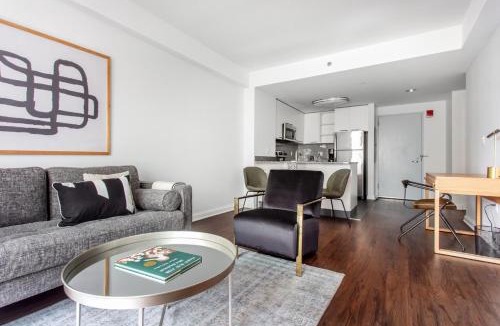 East Cambridge Apartment | Well-located Kendall Sq 1BR w courtyard BOS-388