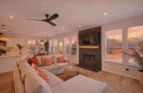 Sachse House | Wellness 5BR W Pool, BBQ, Yard & Fire Pit