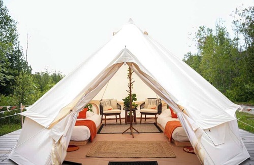 Miller Lake House | Wellness Glamping Retreat | Nordic Spa