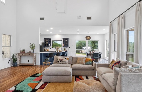 Dripping Springs House | Wellness Home + Recording Studio + Pool + Sauna | Hill Country | Bonham Retreat