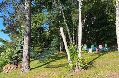 St. Charles Cottage | West Arm cottage with panoramic views, boathouse