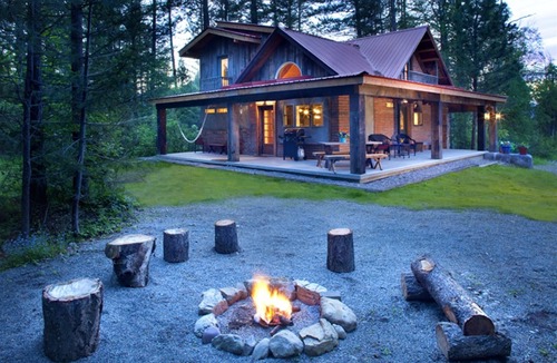 West Glacier House | West Glacier Adobe House