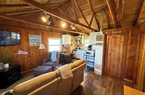 Gaylord Cabin | "West View Cabins" on Ostego Lake - Cabin #4 - Waterfront and on Trail 7