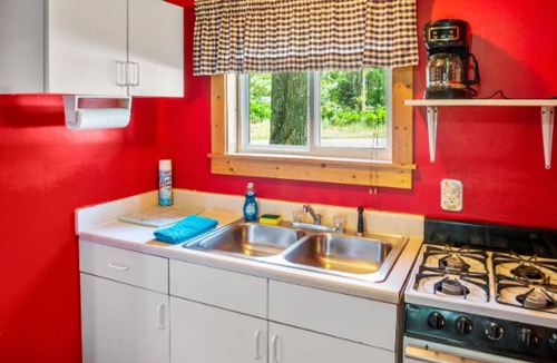 Gaylord Resort | "West View Cabins" on Ostego Lake - All 4 Cabins Together!