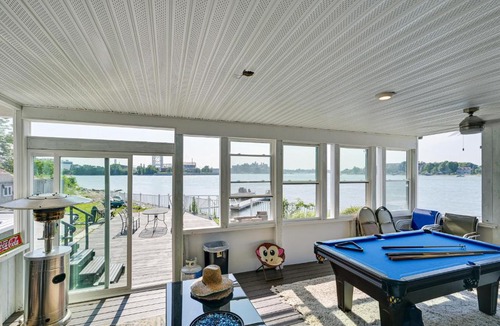North Weymouth House | Weymouth Waterfront Getaway w/Swim Spa & Hot Tub