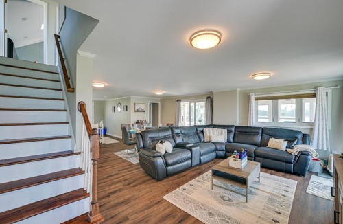 North Weymouth House | Weymouth Waterfront Getaway w/Swim Spa & Hot Tub