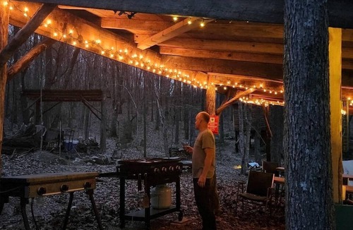 Grandview RV Rental | Whimsical Forest Safari Tent Haven Near Laurel Creek, Tennessee