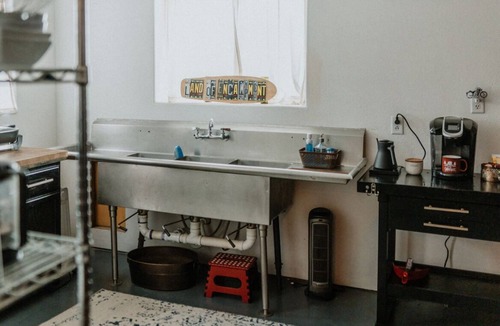 Southside House | Whimsical Glamping Loft + Airstream by Meow Wolf