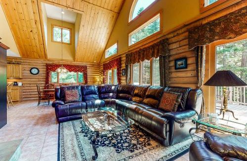 Twin Mountain House | White Mountain Log Home
