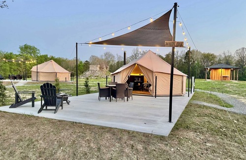 Tahlequah House | White Oak- Glamping @ The River Bluff Cabins