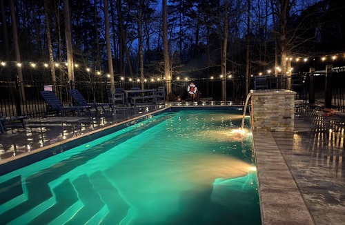 Broken Bow Cabin | White Oak Lodge Private Pool, Hot Tub, ATV Access & Secluded Hilltop Setting